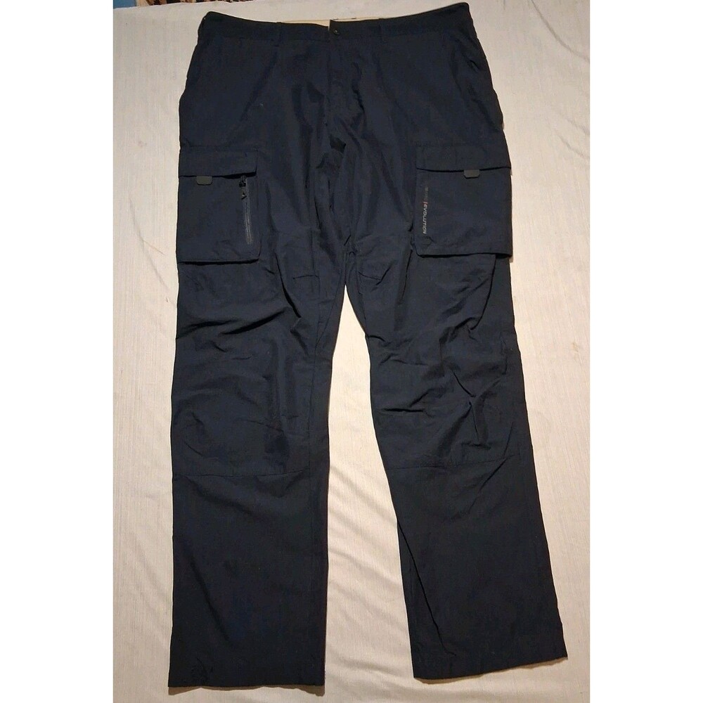 Musto Evolution Performance Trouser Men's Sz US 38 Black Boating Ripstop UPF 40